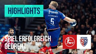 Highlights MT Melsungen  SG BBM Bietigheim  DAIKIN HandballBundesliga  dynhandball [upl. by Idnahr]