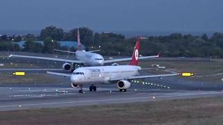 Istanbul Atatürk Airport İstanbul Atatürk Havalimanı  Nighttime Takeoff  20170718 [upl. by Keelia]