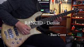 RANCID  Detroit Bass Cover [upl. by Belding347]