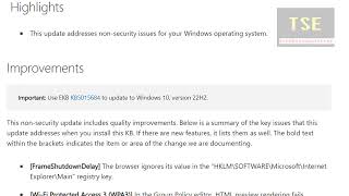 Cumulative Update Preview for Windows 10 Version 22H2 for x64 based Systems KB5040525 [upl. by Noirod95]