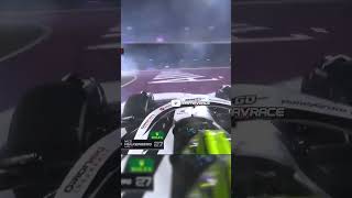 Nico Hulkenberg onboard crash Ocon Qatar GP 2024 qatargp formula1 nicohulkenberg [upl. by Cyndi]