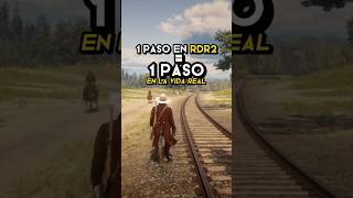 ¿Cómo de GRANDE es el MAPA de RDR 2 en la VIDA REAL 🤔🚶 reddeadredemption2 rdr2 rockstargames [upl. by Dorwin174]