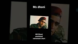 MS Dhoni emotional retirement Om Deva Deva song in MS Dhoni [upl. by Banky]