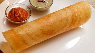 लोहे के तवे पर बाजार जैसा डोसा कैसे बनाये Dosa kaisa banate hain How to make dosa batter at home [upl. by Artenak507]