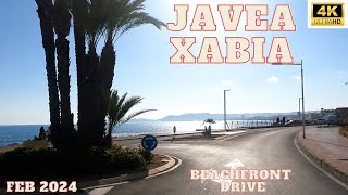 Javea Espana Old Town Javea Arenal Beach to Cala Blanca Coastline Spain 4k Javea javea [upl. by Egni]