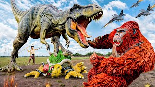 The Best Movies Dinosaur Rexy 2024 Full T Rex Chase Jurassic Park 4 Dinosaur Rexy Films [upl. by Bannerman]