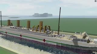 Britannic roblox model Whimsical Building F3X [upl. by Erine]