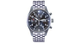 IWC Pilots Watch Chronograph Spitfire IW377719 [upl. by Tija]