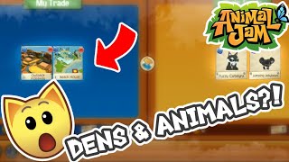 Why I wish we could trade DENS and ANIMALS  Animal Jam [upl. by Cuhp]