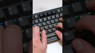 Lemokey L1 75 Keyboard TYPING TEST and quick test [upl. by Rebekkah]