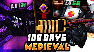 I Survived 100 Days in Medieval Minecraft… Here’s What Happened [upl. by Lark945]