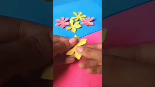 How to make room decor paper flower craft🌸💐Diy paper craftEasy paper craft ideamonisatelier diy [upl. by Teraj582]