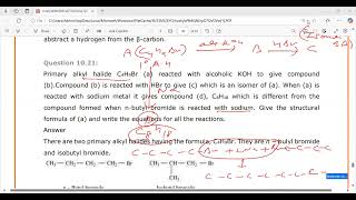 ALKYL HALIDES NCERT BY SHASHI SIR9810657809 [upl. by Ydnir]