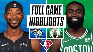 MAGIC at CELTICS  FULL GAME HIGHLIGHTS  January 2 2022 [upl. by Ohcirej692]