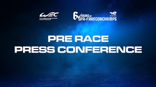 LIVE Pre Race Press Conference I 2023 TotalEnergies 6 Hours of Spa I FIA WEC [upl. by Wixted126]