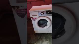 DE error LG front load washing machine [upl. by Willumsen740]