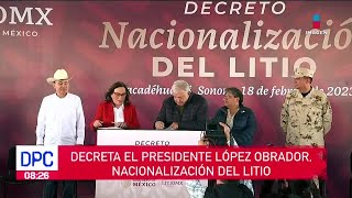 López Obrador decreta nacionalización del litio  De Pisa y Corre [upl. by Marina231]