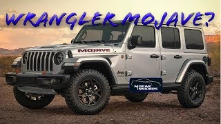 Will Jeep Be Releasing A Wrangler Mojave [upl. by Enalb]