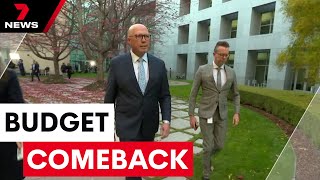 Australia braces for Federal Budget comeback  7 News Australia [upl. by Feigin502]