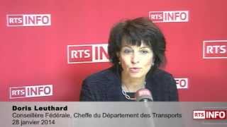 Linvité de la rédaction  Doris Leuthard [upl. by Prudence]