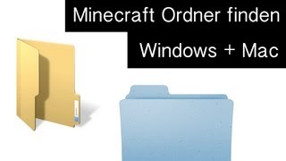 Minecraft Ordner finden MACWINDOWS [upl. by Dorita90]