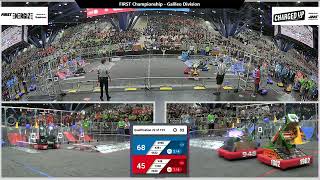 Qualification 22  2023 FIRST Championship  Galileo Division [upl. by Oijres]