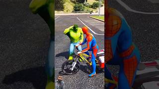 Spider man 🕷️ help Hulq give revenge youtubeshorts spidermanhulk marvel marvelingchandsial514 [upl. by Lemert]