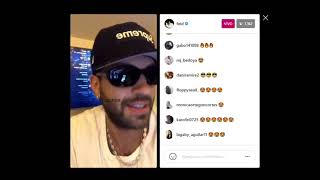 Las previas del Ferxxo  Feid Live Instagram  Previas a Purrito Apa [upl. by Anitreb]