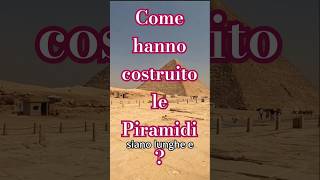 Come gli antichi Egizi hanno costruito le piramidi [upl. by Raamal]