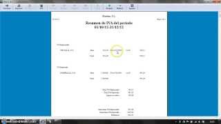 Declaración trimestral de IVA con Gestión MGD [upl. by Akinor11]