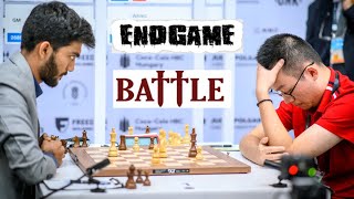 Two Knights 🆚 Rook Endgame  What a Game 🎮 Gukesh Vs Wei Yi  Sicilian Defense ♟️ [upl. by Ellerehs]