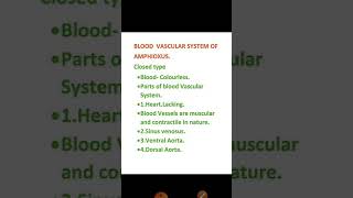 Blood Vascular System of Amphioxus DrSusheela GhoshAssociate Professor [upl. by Risa545]