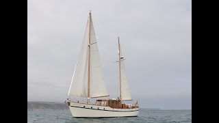 Miller Fifer ketch Constance of Fife  Classic motor sailer yacht for sale [upl. by Akerboom]