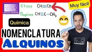 ✅​Nomenclatura ALQUINOS 𝙈𝙪𝙮 𝘽𝙞𝙚𝙣 𝙀𝙭𝙥𝙡𝙞𝙘𝙖𝙙𝙤 😎​🫵​💯​  Química orgánica [upl. by Cherry]