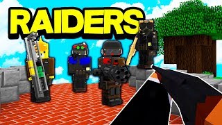 Defending Our Land From RAIDERS  Minecraft WAR 95 [upl. by Semaj]