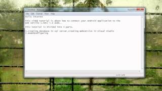 Android application to consume asmx net web Service with database over WIFI  Introduction  Part 1 [upl. by Robertson310]