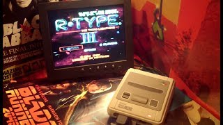 Mini Classic SNES on 43 TV modified with Hakchi games added and some of the basic benefits [upl. by Bowes]