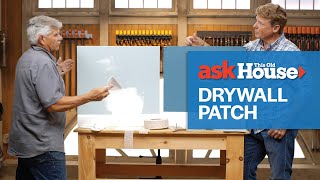 How to Patch a Drywall Hole  Ask This Old House [upl. by Becka35]