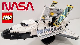 LEGO NASA SPACE SHUTTLE DISCOVERY 10283 Review [upl. by Herr]