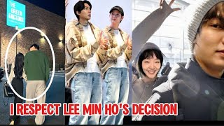 KIM GO EUN SAID I RESPECT LEE MIN HOS DECISION EVEN ITS painful [upl. by Aracot]