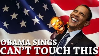 Barack Obama Singing Cant Touch This by MC Hammer [upl. by Nossyla]