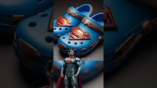 superheroes but crocs🔥😱 marvel ampDCmarvelavengers shortsbrawlstars spidermandcaiartshort [upl. by Inot837]