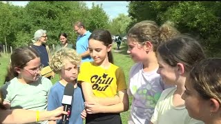 25 enfants survivants du 7 octobre en voyage à Paris [upl. by Islek345]