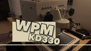 Review of WPM KD330 SemiAutomatic Espresso Machine [upl. by Harts]