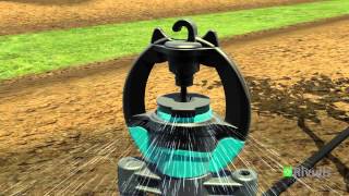 Rivulis S2000 Micro Orchard Sprinkler for under tree and frost protection [upl. by Rees]