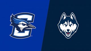 HIGHLIGHTS UConn Mens Basketball vs Creighton [upl. by Aynatal237]