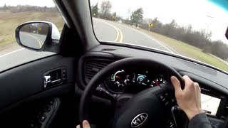 2012 Kia Optima Hybrid  WR TV POV Test Drive [upl. by Charles]