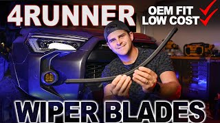 4RUNNER Maintenance  Wiper Blade Replacement  SAVE MONEY [upl. by Annahsirhc]