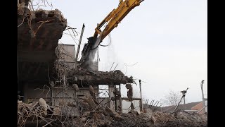 Demolition and Enabling works at the Ugly Brown Building Kings Cross [upl. by Raman]