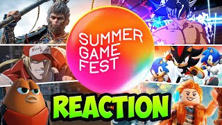 Infer Reacts Summer Games Fest 2024 Full Presentation NEW SHADOW SPARKING BEAN AND MORE [upl. by Duke]